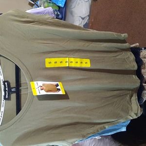 Dkny jeans olive top size small